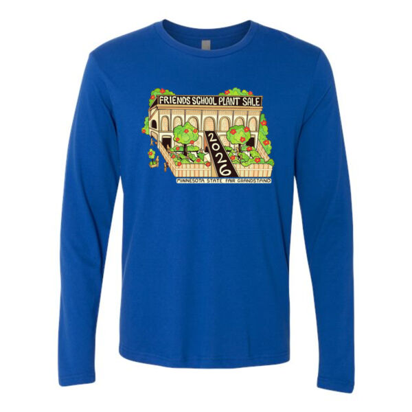 Next Level Cotton Long Sleeve T-Shirt - Printed Logos Thumbnail