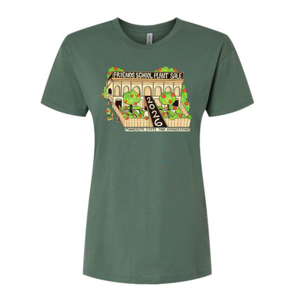 Next Level Womens Cotton Relaxed T-Shirt - Printed Logos Thumbnail