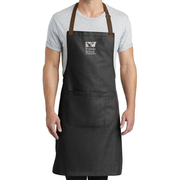 Port Authority Market Full-Length Bib Apron  - Embroidered Logo Thumbnail
