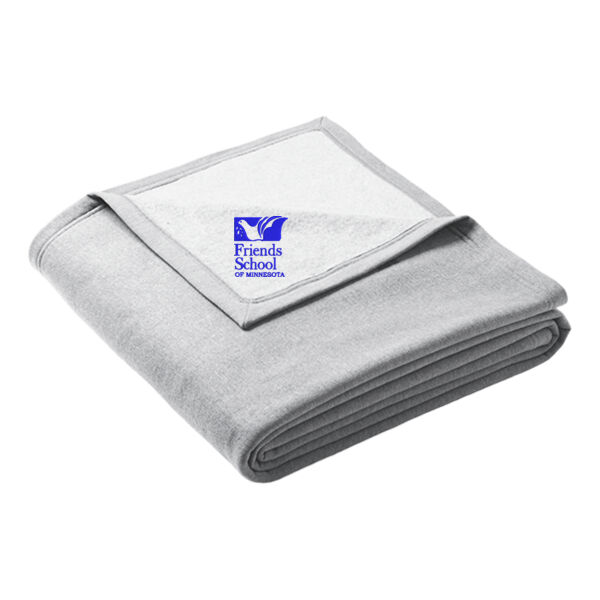 Port & Company Oversized Core Fleece Sweatshirt Blanket - Embroidered Logo Thumbnail
