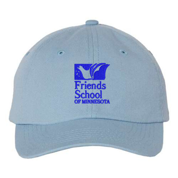 Valucap - Small Fit Bio Washed Dad's Cap  - Embroidered Logo Thumbnail