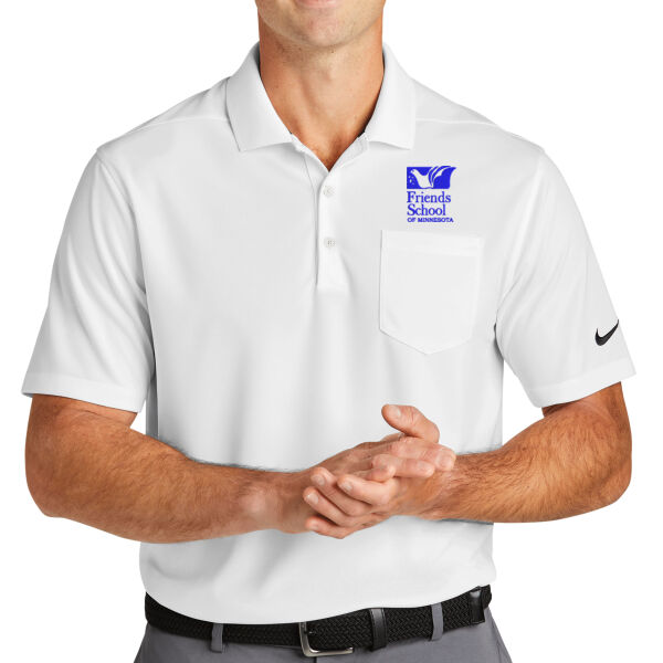 Nike Dri-FIT Micro Pique 2.0 Pocket Polo - Embroidered Logo Thumbnail