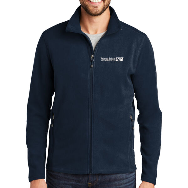 Eddie Bauer Full Zip Microfleece Jacket  - Embroidered Logo Thumbnail