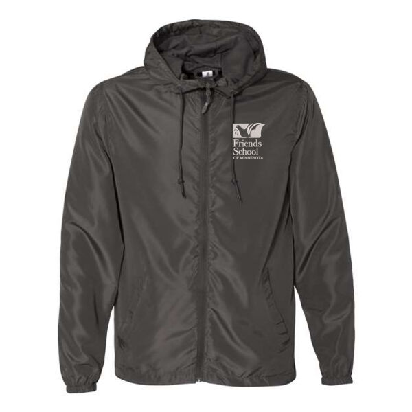 Independent Trading Co. Unisex Lightweight Windbreaker Full-Zip Jacket  - Embroidered Logo Thumbnail