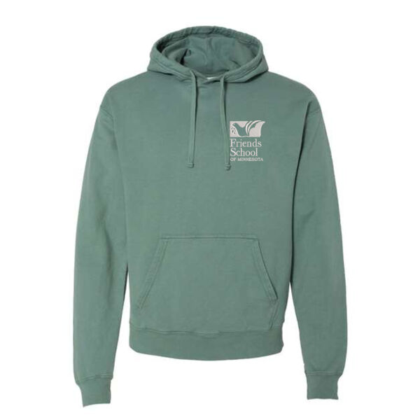 Comfort Wash By Hanes Garment Dyed Unisex Hooded Sweatshirt  - Embroidered Logo Thumbnail