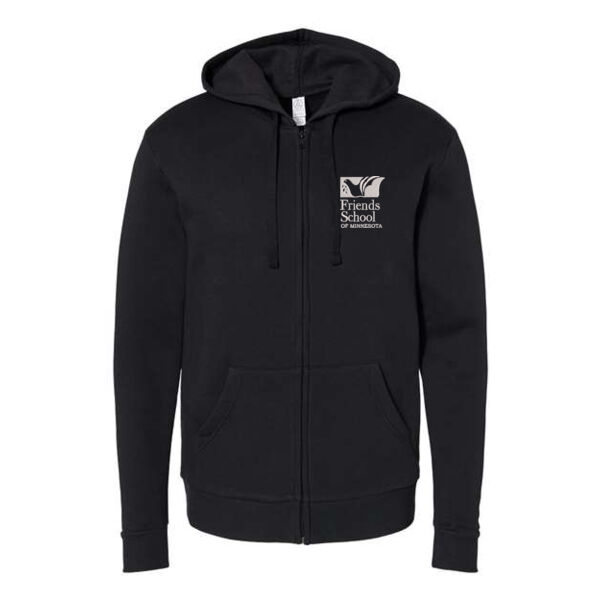 Alternative Eco-Cozy Fleece Zip Hoodie  - Embroidered Logo Thumbnail