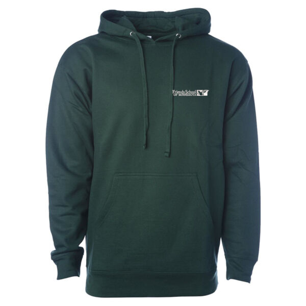 Independent Trading Co. Midweight Hooded Sweatshirt - Embroidered Logo Thumbnail