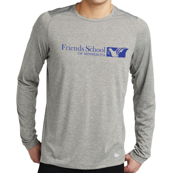 New Era Series Performance Long Sleeve Crew Tee - Printed Logo Thumbnail