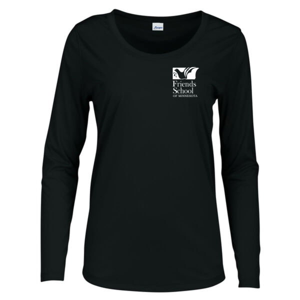 Paragon - Tailored Long islander Performance Long Sleeve  - Screen Print Logo Thumbnail