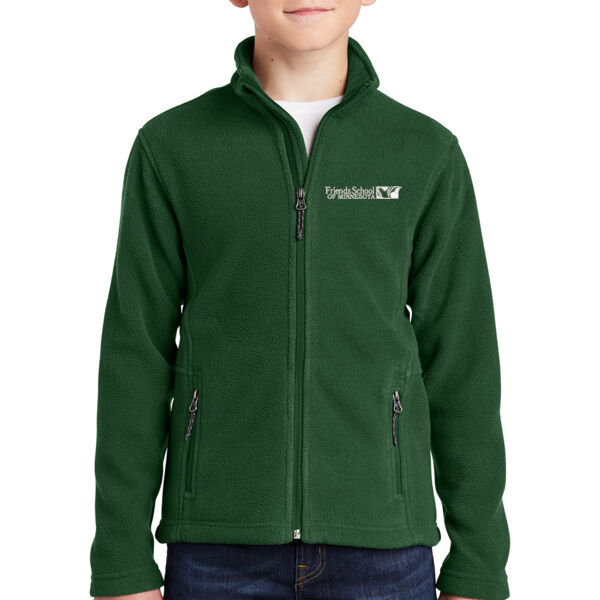 Port Authority Youth Value Fleece Jacket - Embroidered Logo Thumbnail