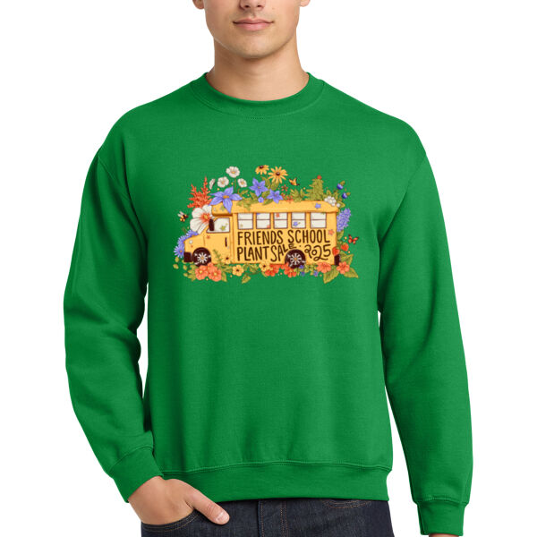 Gildan Heavy Blend Crewneck Sweatshirt - Printed Logo Thumbnail