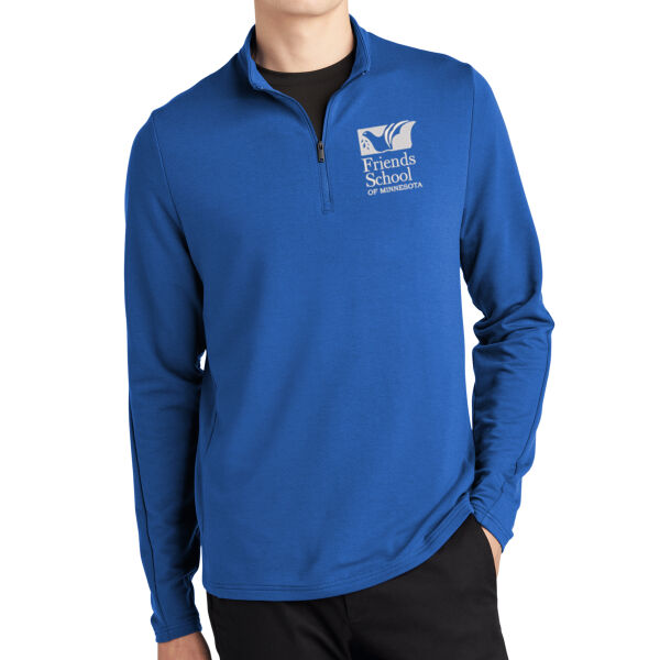 Mercer + Mettle Stretch 1/4 Zip Pullover - Embroidered Logo Thumbnail