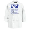 Eight Knot Button Chef Coat with Thermometer Pocket Thumbnail