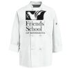 Eight Knot Button Chef Coat with Thermometer Pocket Thumbnail