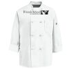 Eight Knot Button Chef Coat with Thermometer Pocket Thumbnail