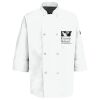 Button Chef Coat with Thermometer Pocket Thumbnail