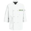 Eight Pearl Button Chef Coat with Thermometer Pocket Thumbnail