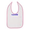 Infant Contrast Trim Premium Jersey Bib Thumbnail